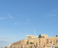 The view from the rooftop breakfast bar