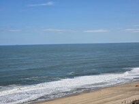 View of the ocean in the afternoon