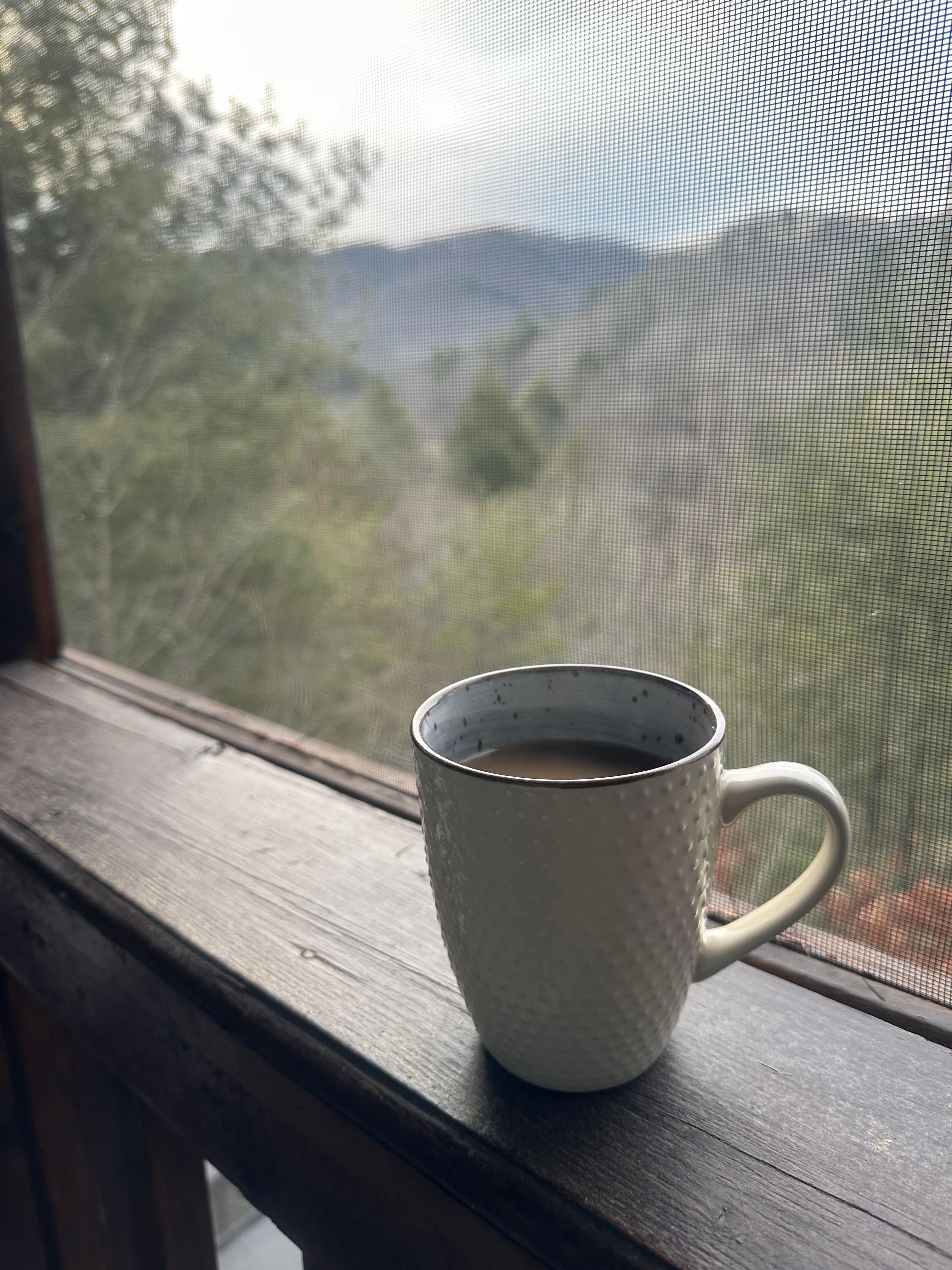 Beautiful view from one of the porches 
