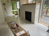 Fire place in livingroom