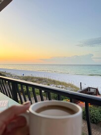 Morning coffee view