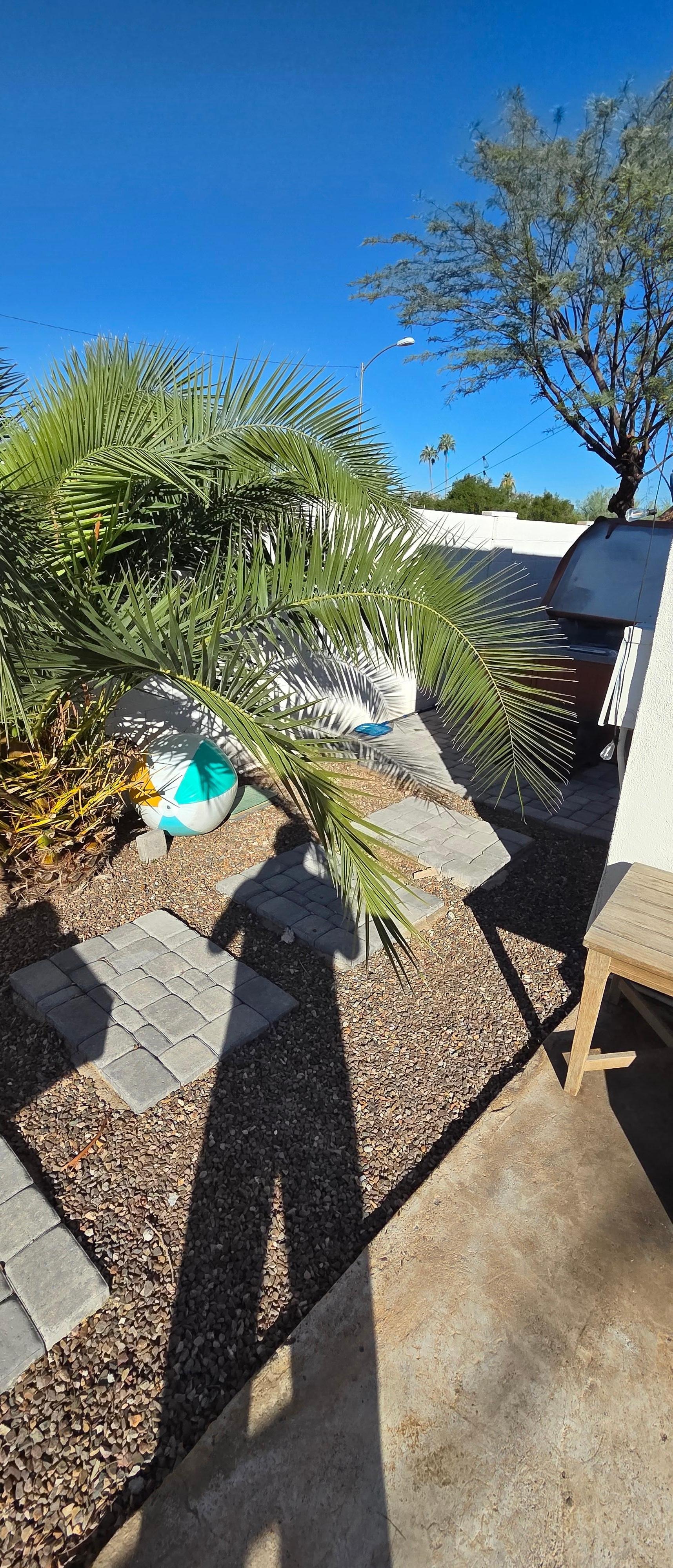 Can't access hot tub without poking yourself