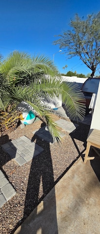 Can't access hot tub without poking yourself