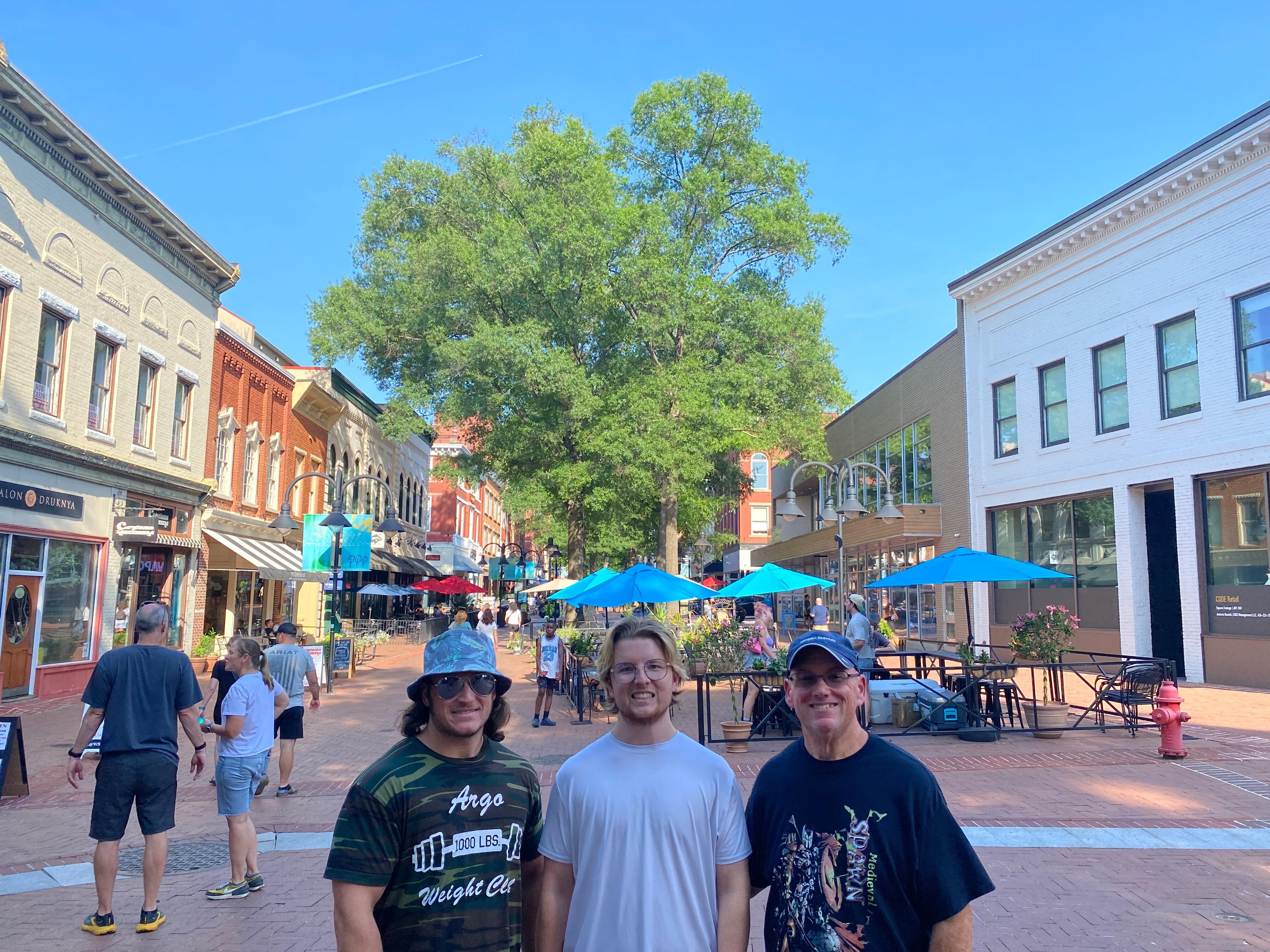 Walked to Historic District 