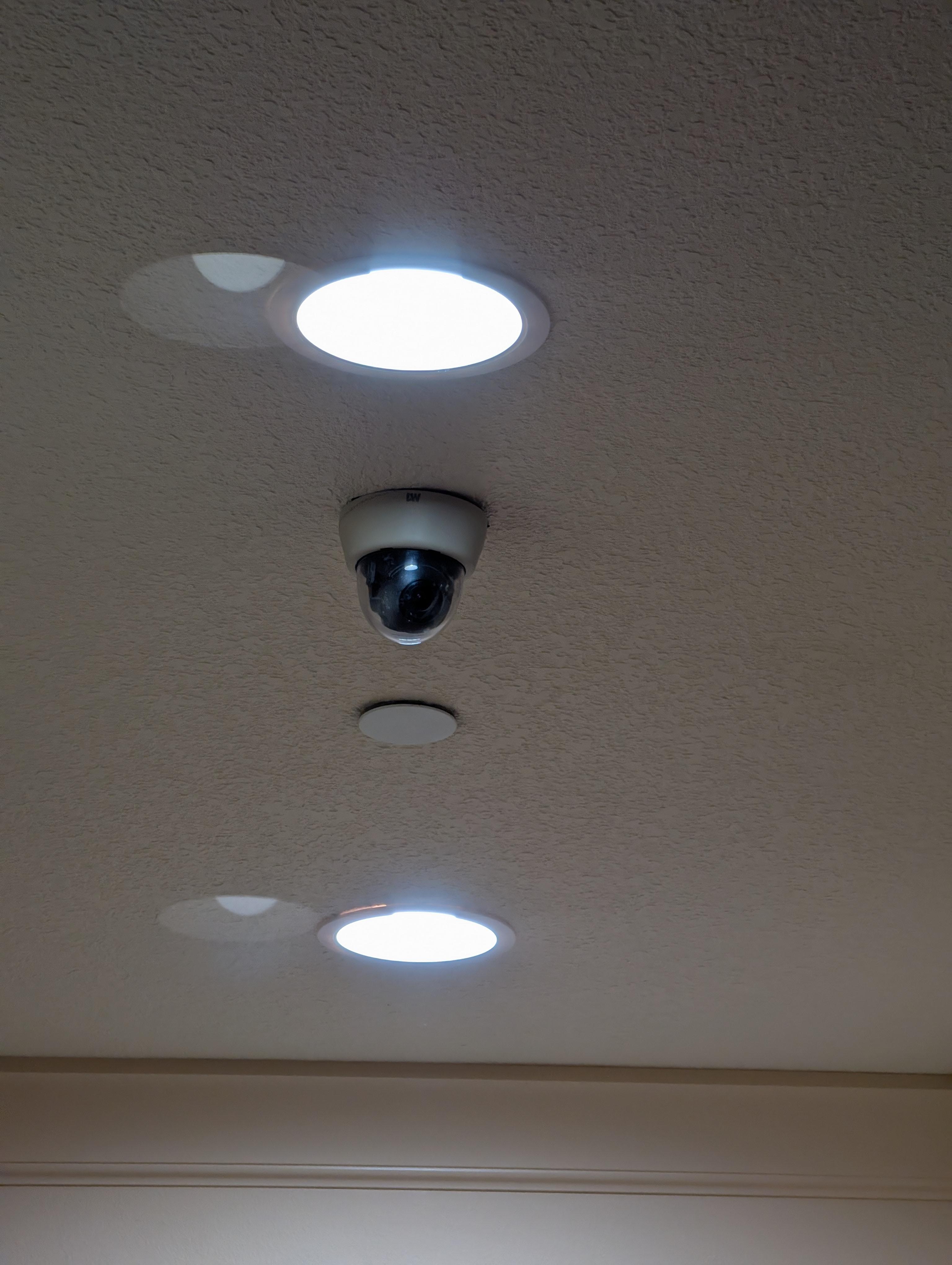 Indoor security camera (against VRBO policy)