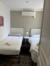 Two single beds