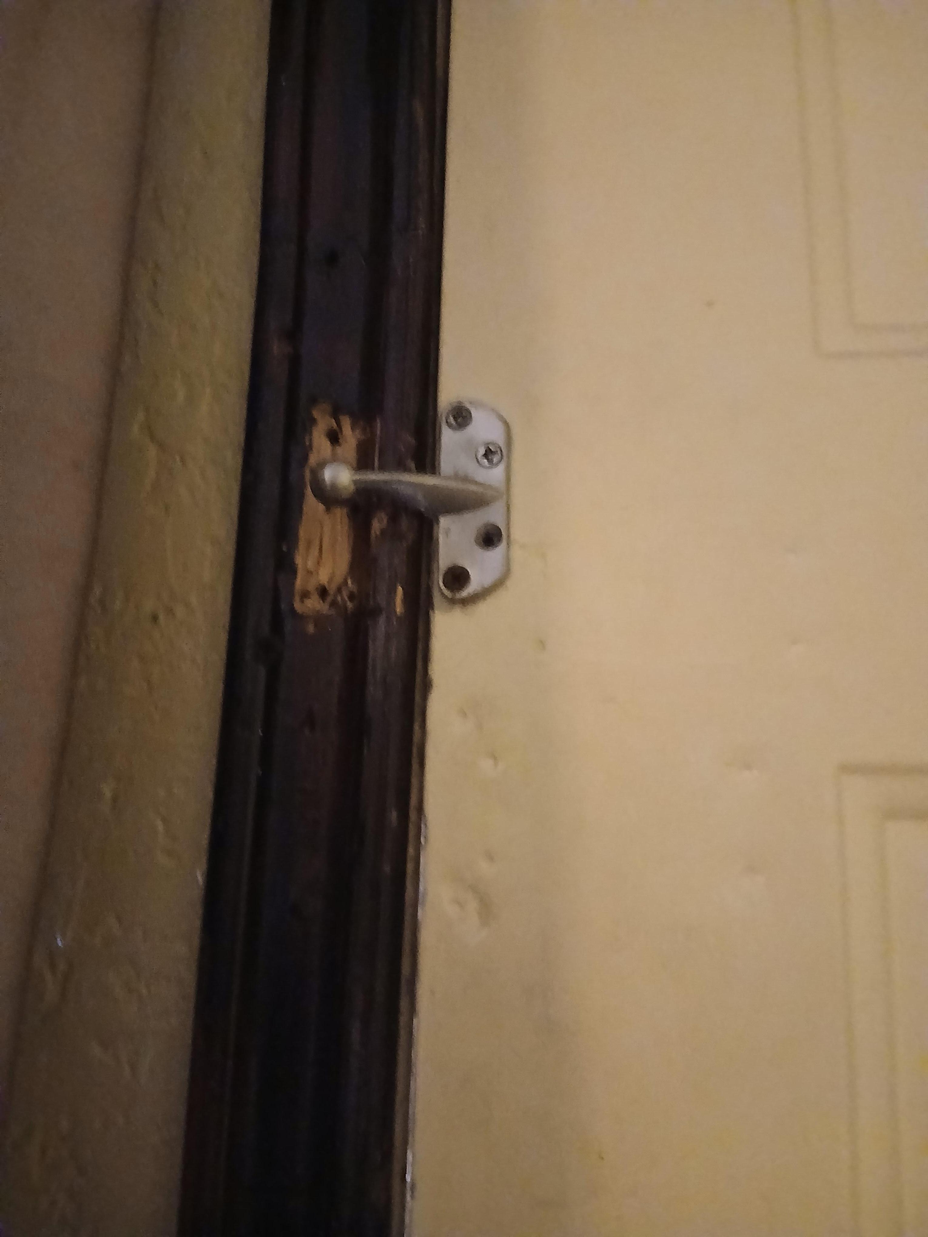 Lock was broke off!!