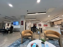 Hallway at front-desk