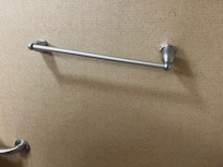 Towel rack hanging
