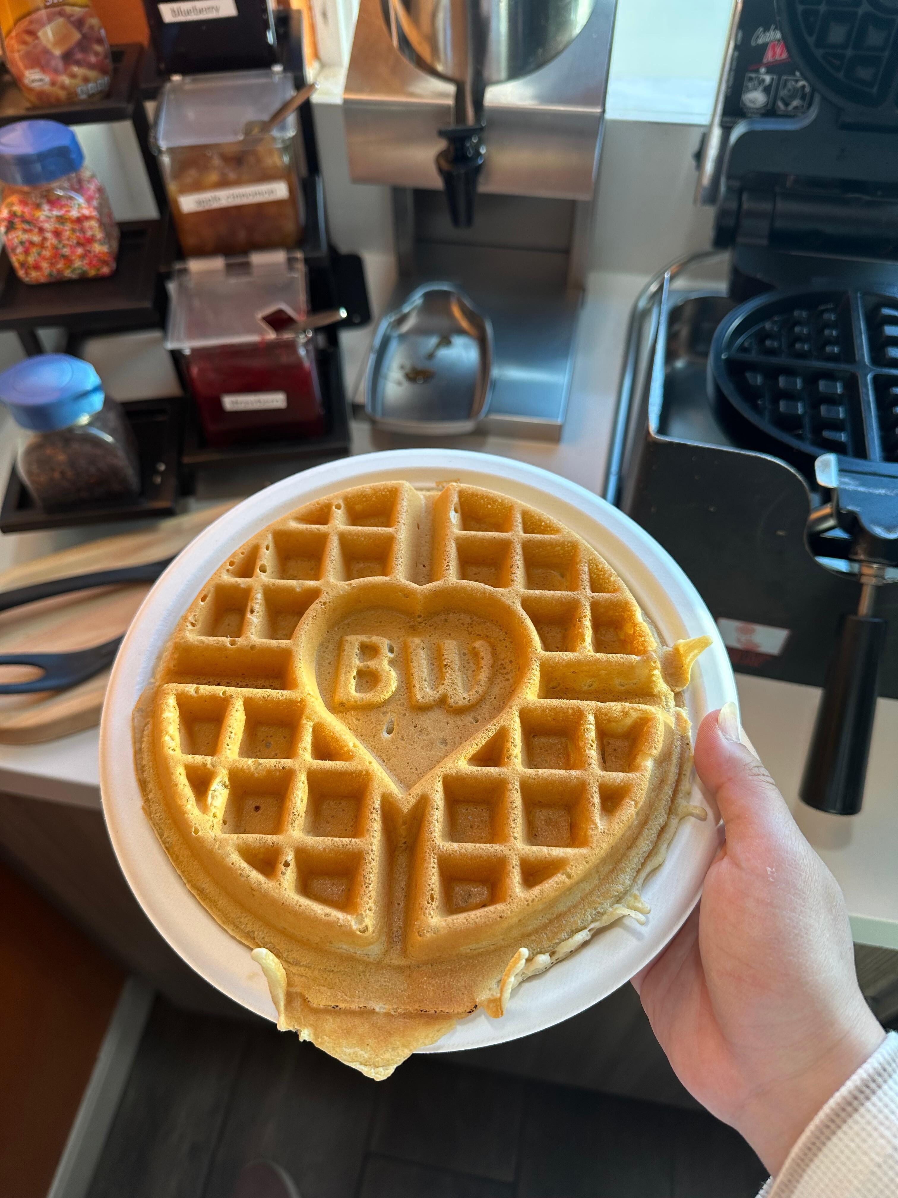 Make your own waffles