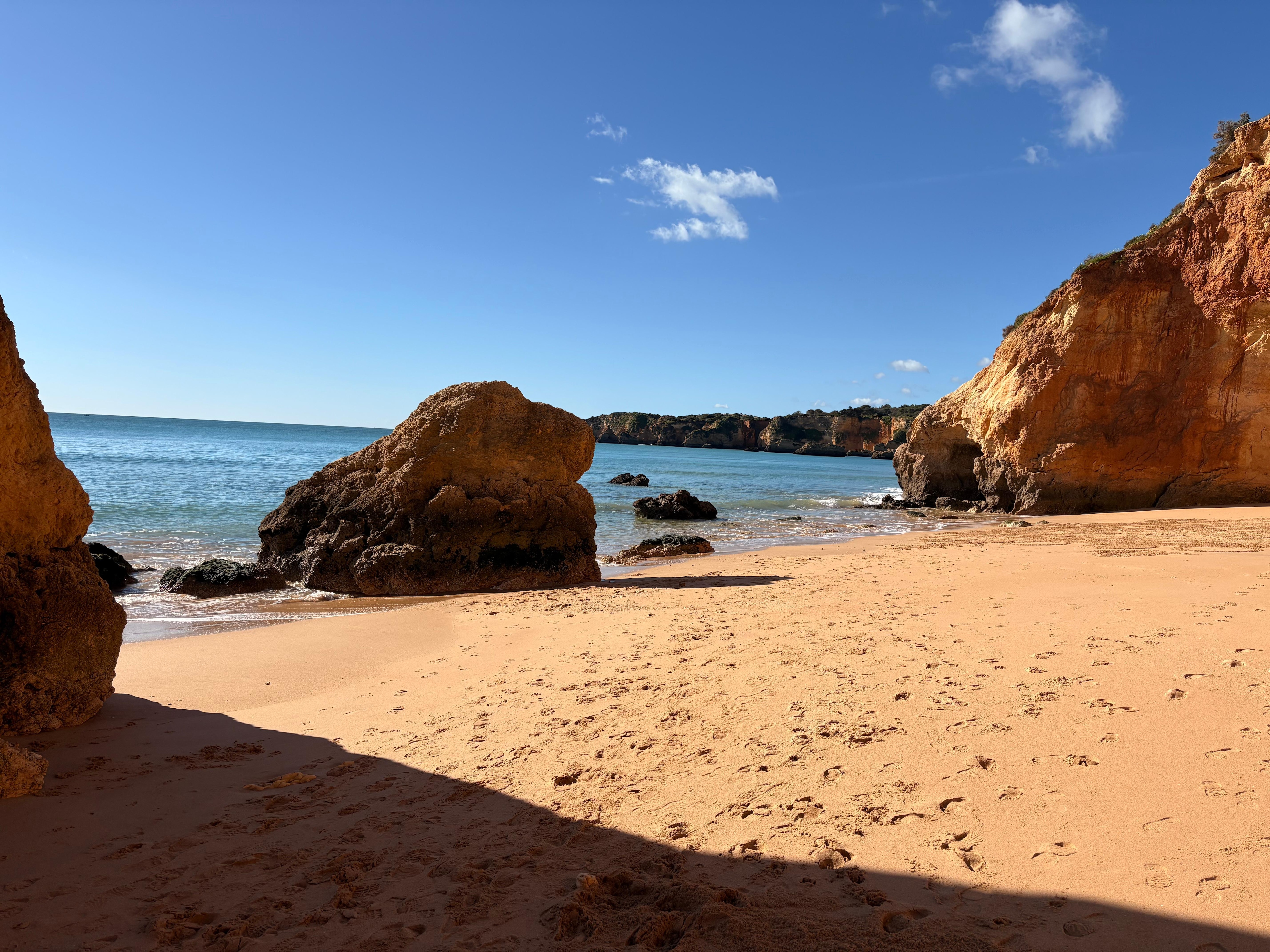 Beach short walk from hotel 