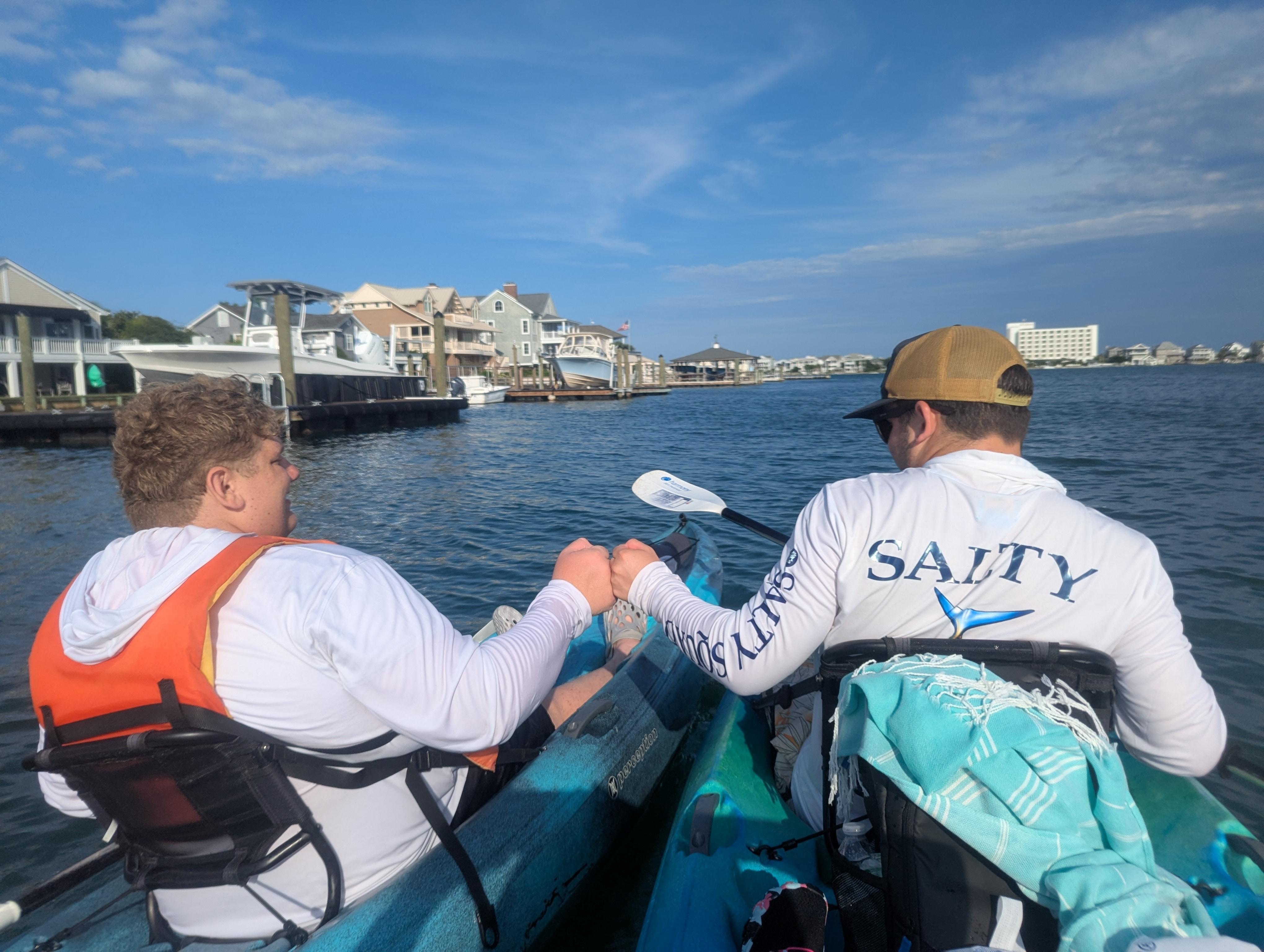 Spending time with friends. 