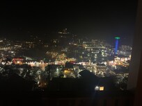 Beautiful nighttime view of Gatlinburg