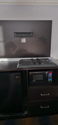 TV pulled off the wall