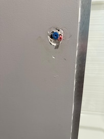 Door stop in bathroom was missing, actually found it on shelf by the hair dryer. I let the staff know when we checked out.