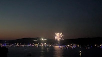 Fireworks on the lake!
