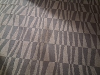 Stained carpets