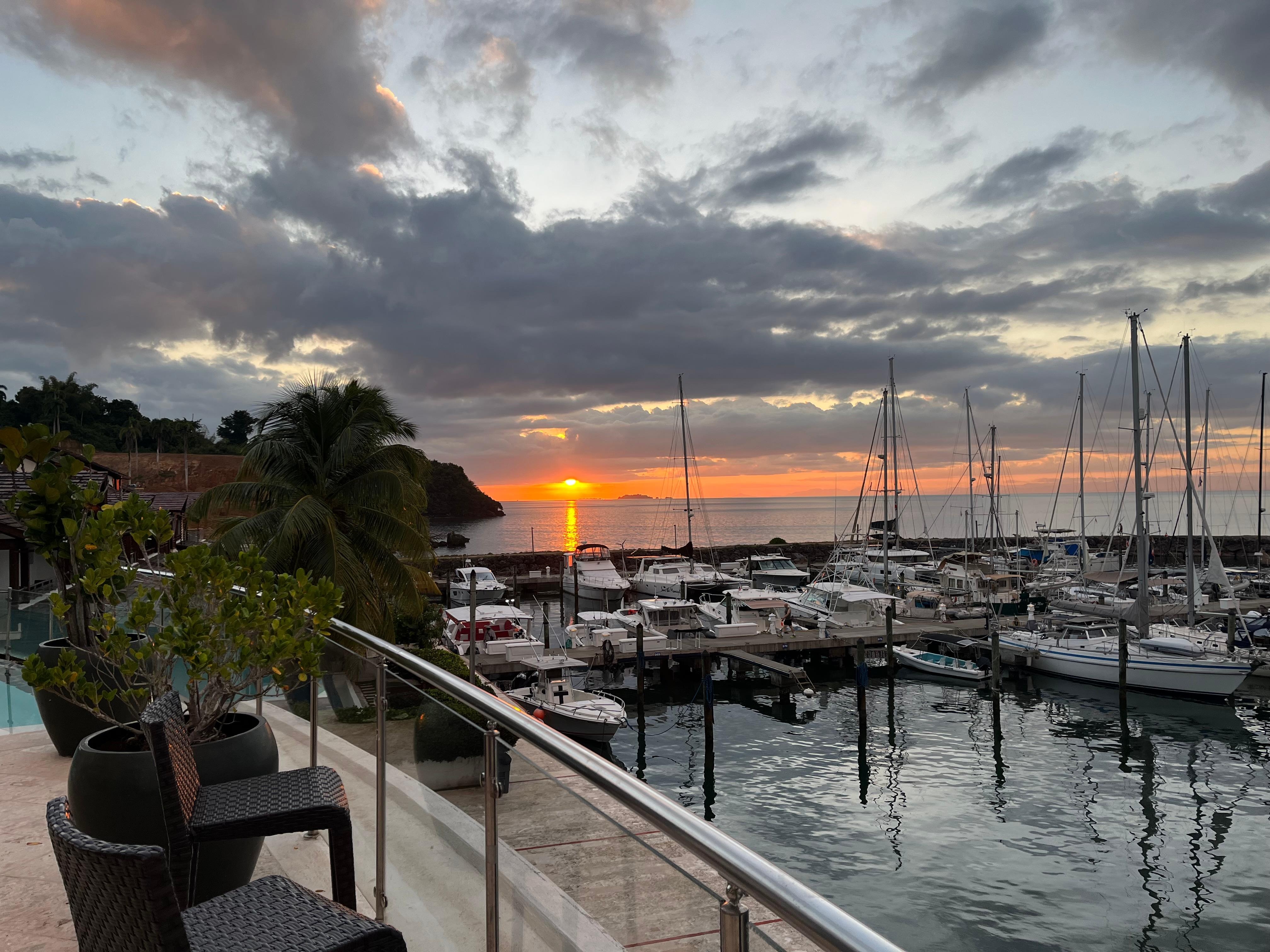 Sunrise from Bannister Hotel
