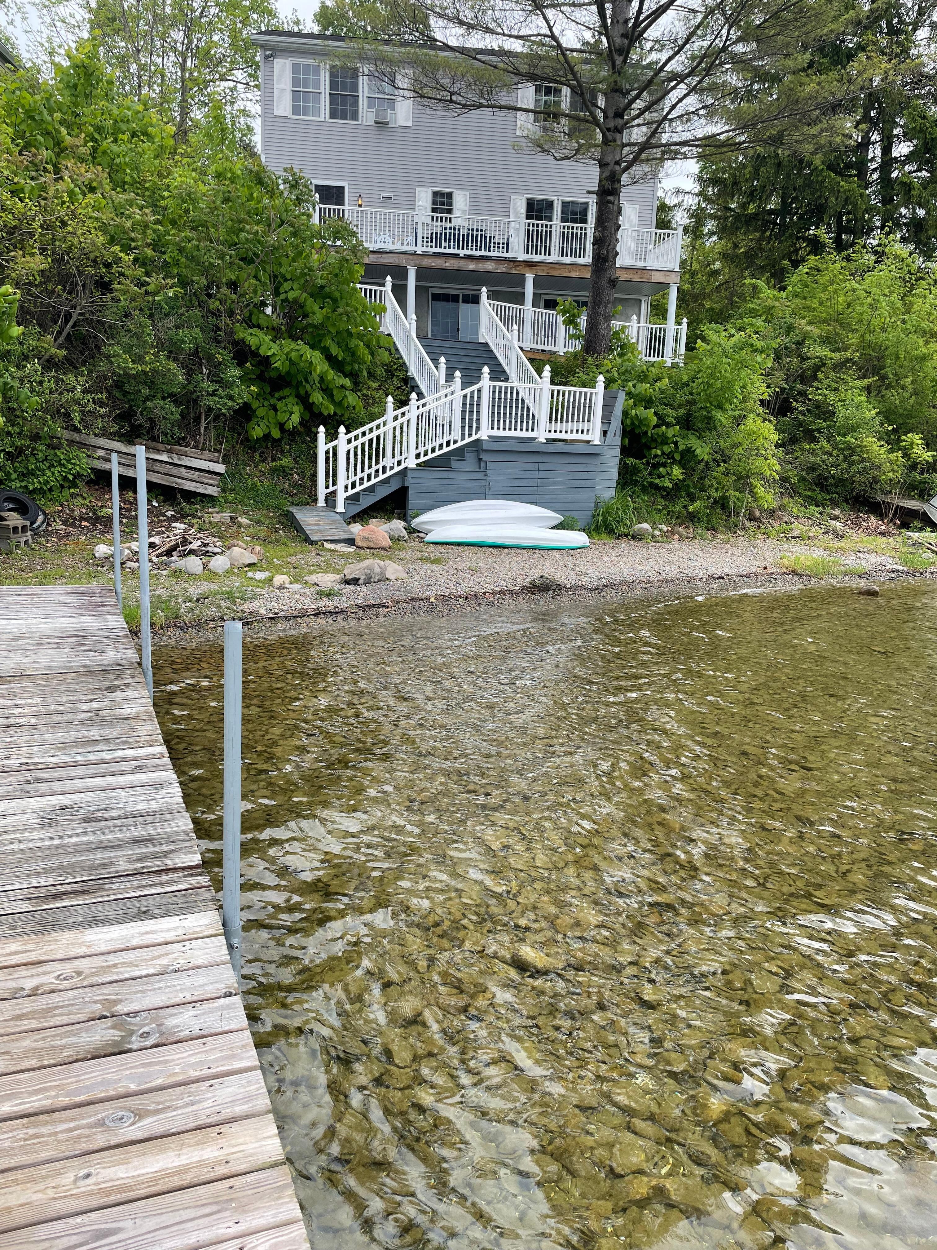 The house from the dock