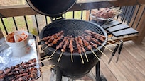 We grille bbq skewers