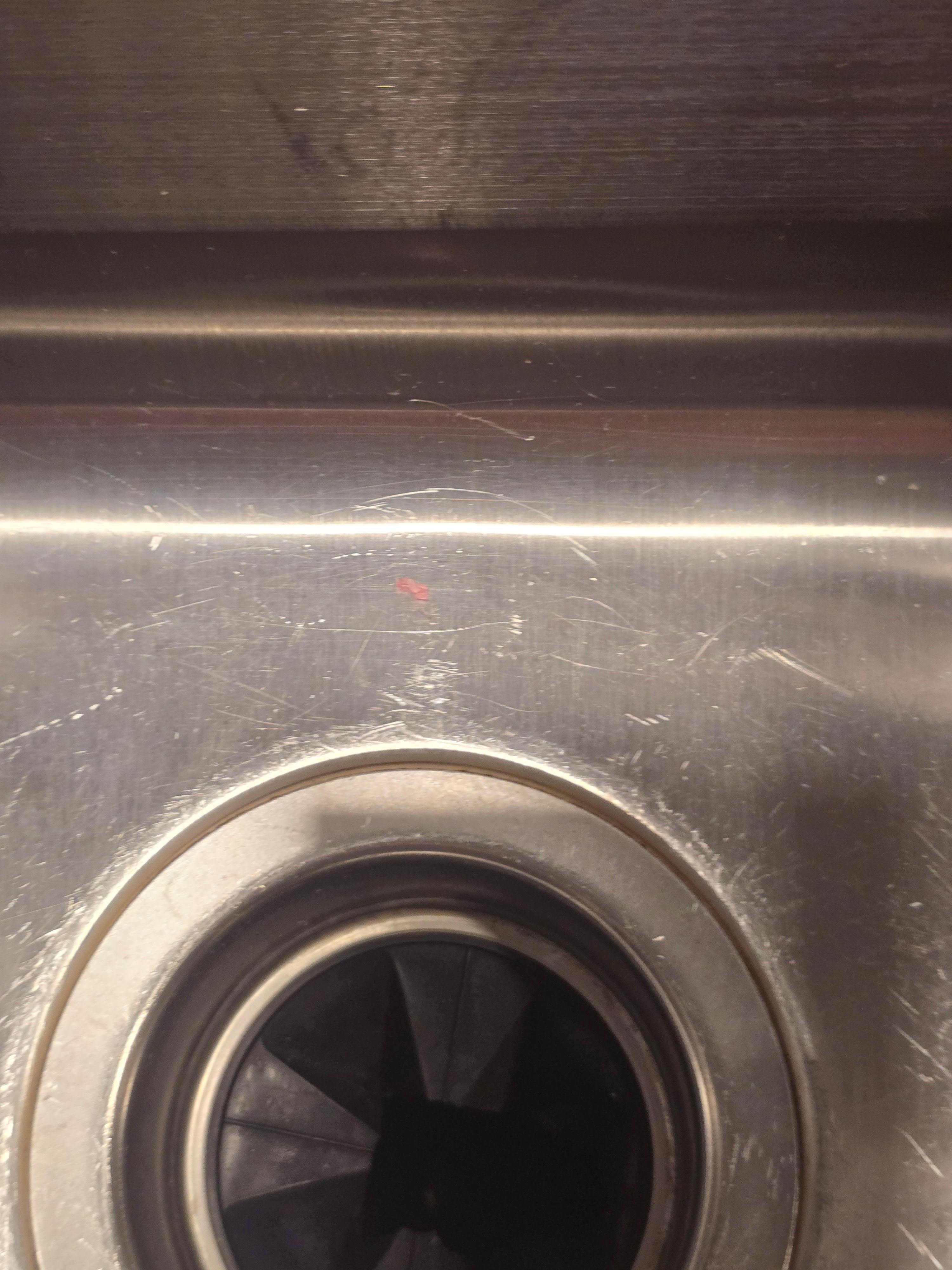 Clogged and dirty sink drain