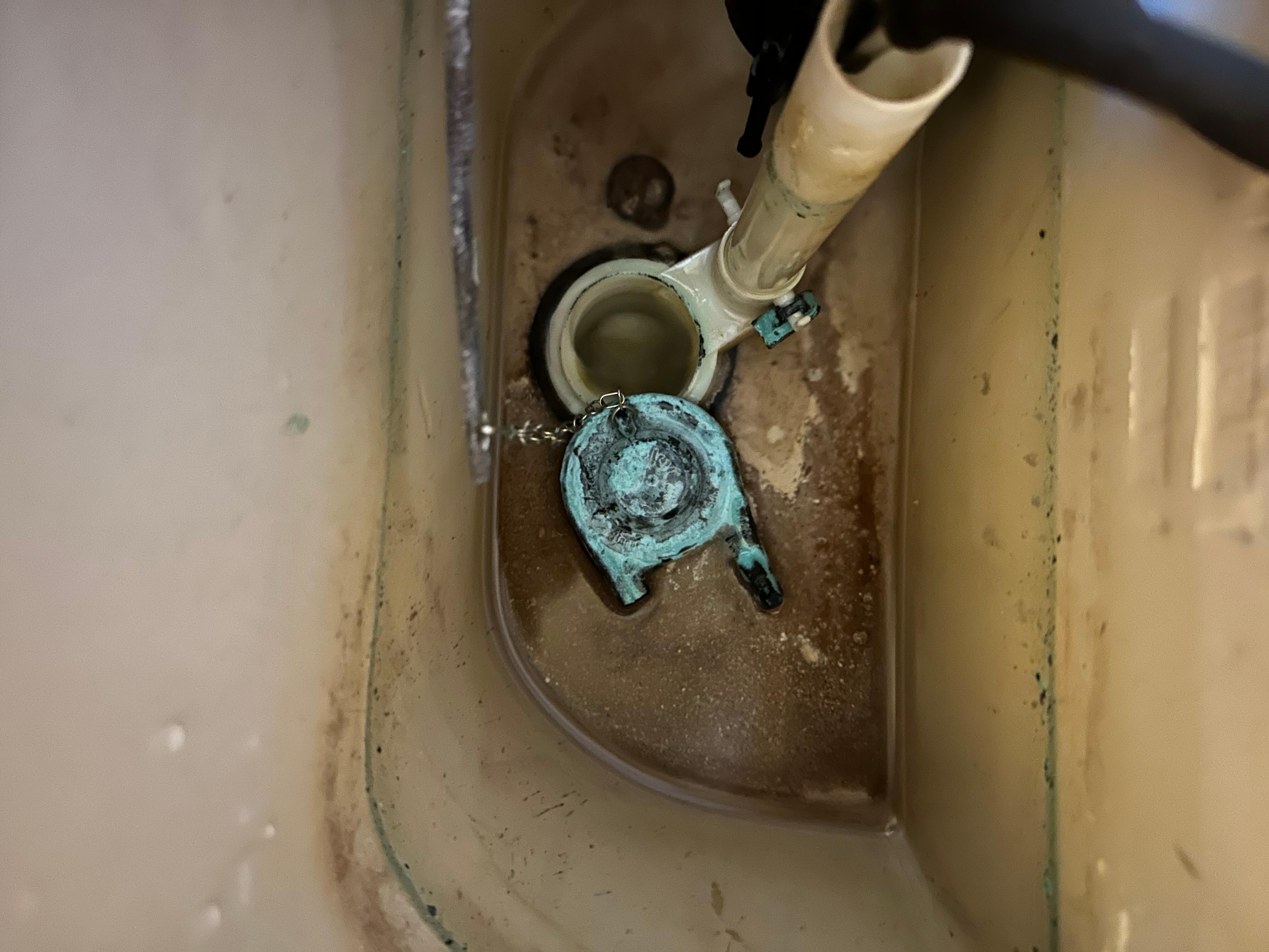 Toilet broken