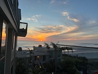 Perfect sunset view!