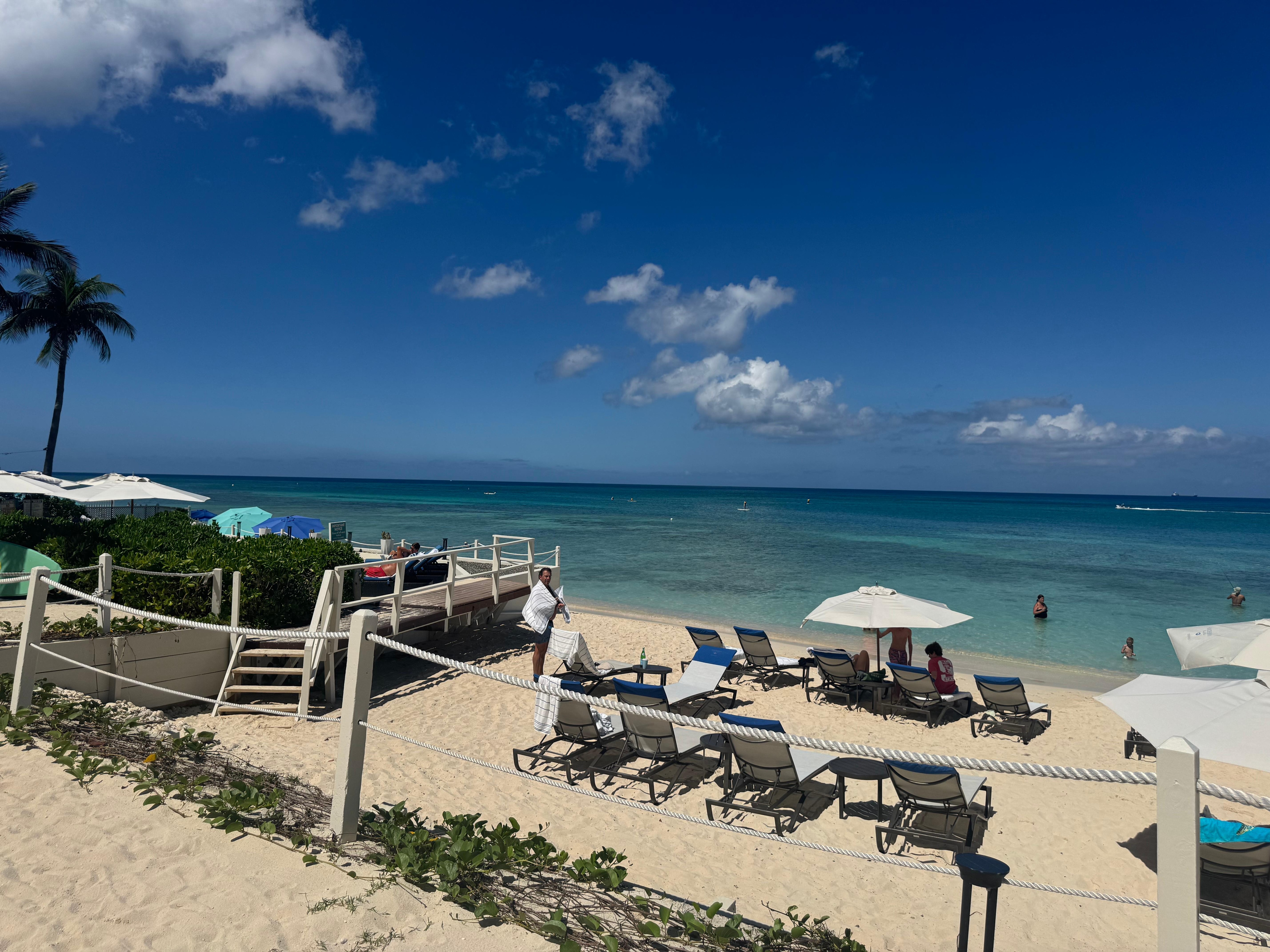 view from balcony