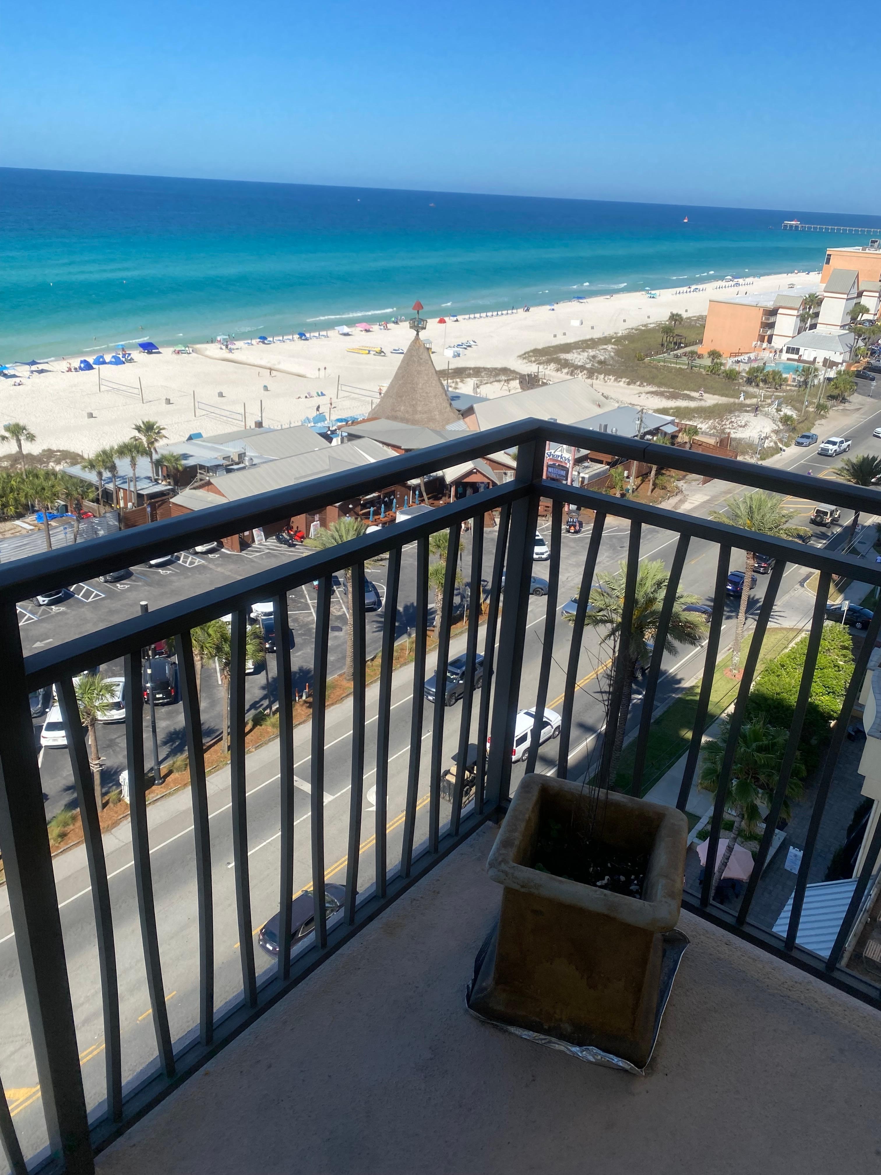 View from the balcony 