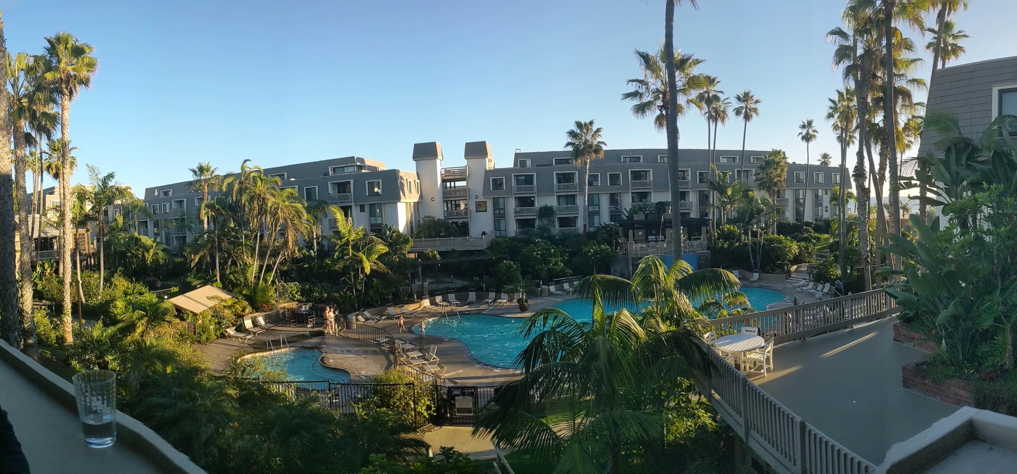 View from the balcony