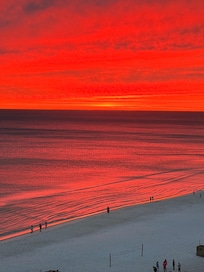 No filter sunset from the balcony!