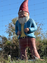 Giant Gnome at Kelders Farm