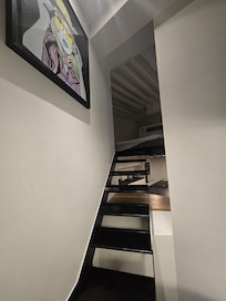Stairs to bedroom 1.