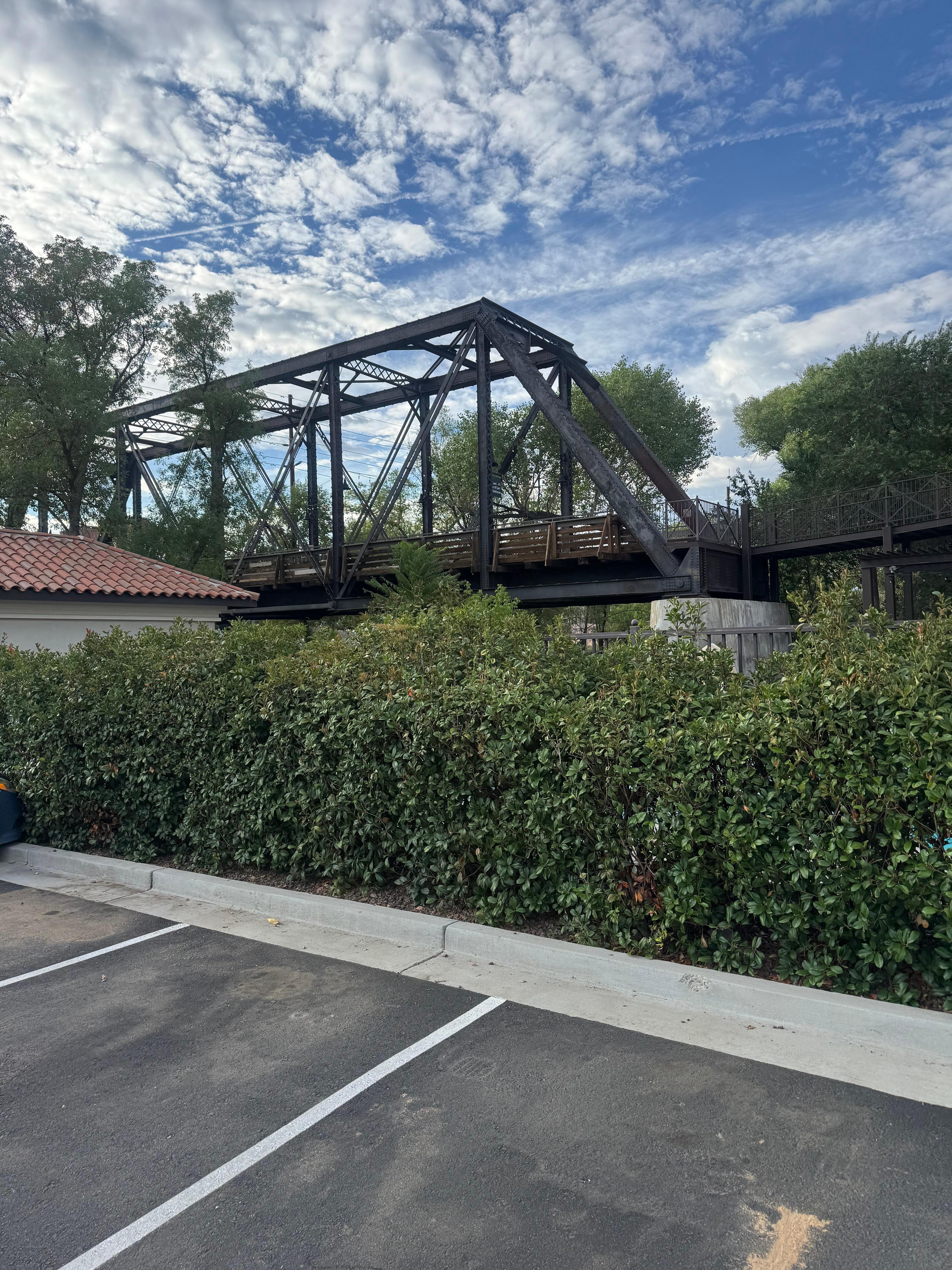 Beautiful walking area