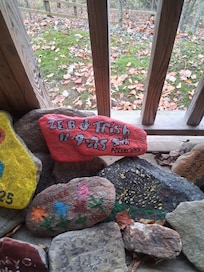 Added our rock to the collection