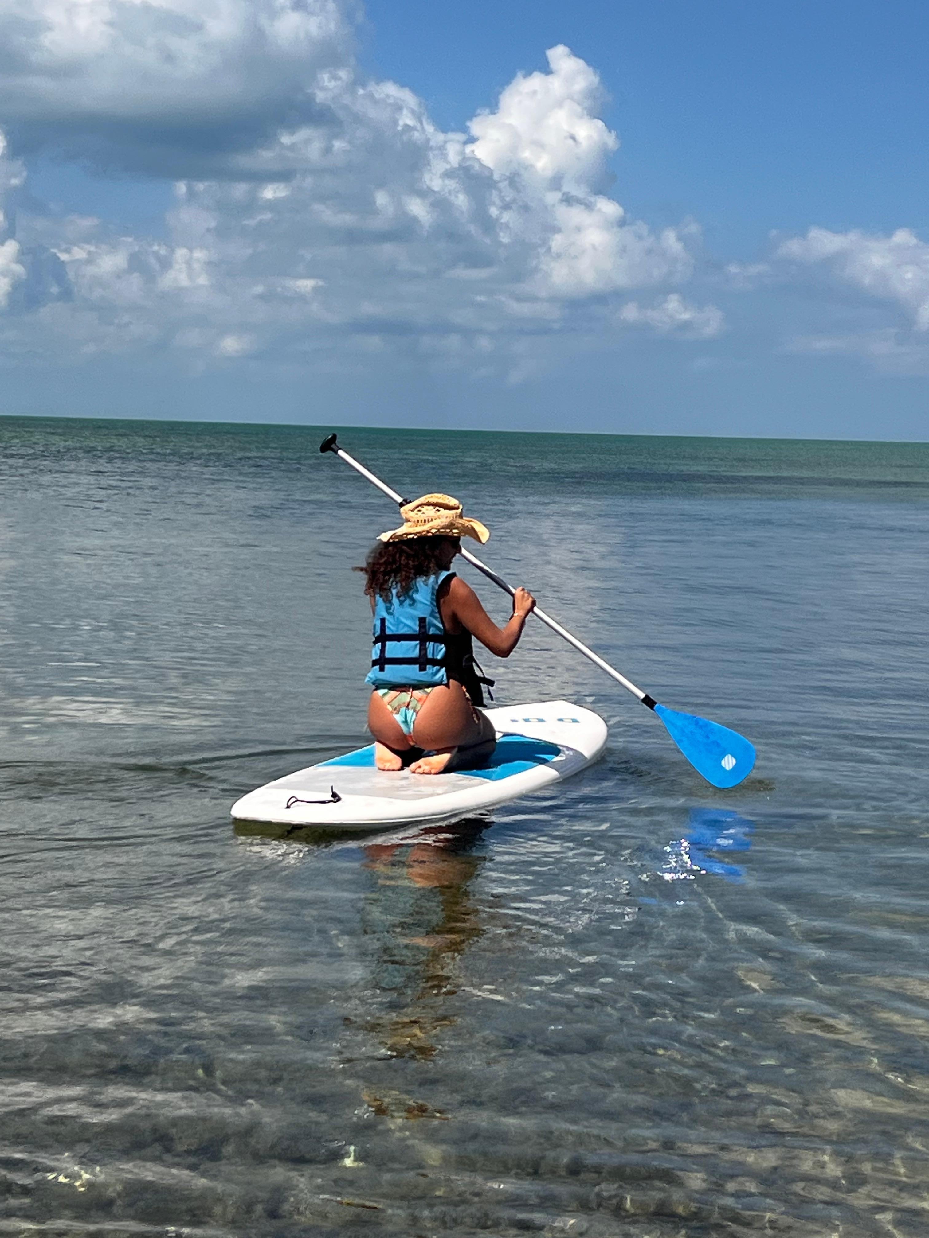 Free kayaking and bicycles 