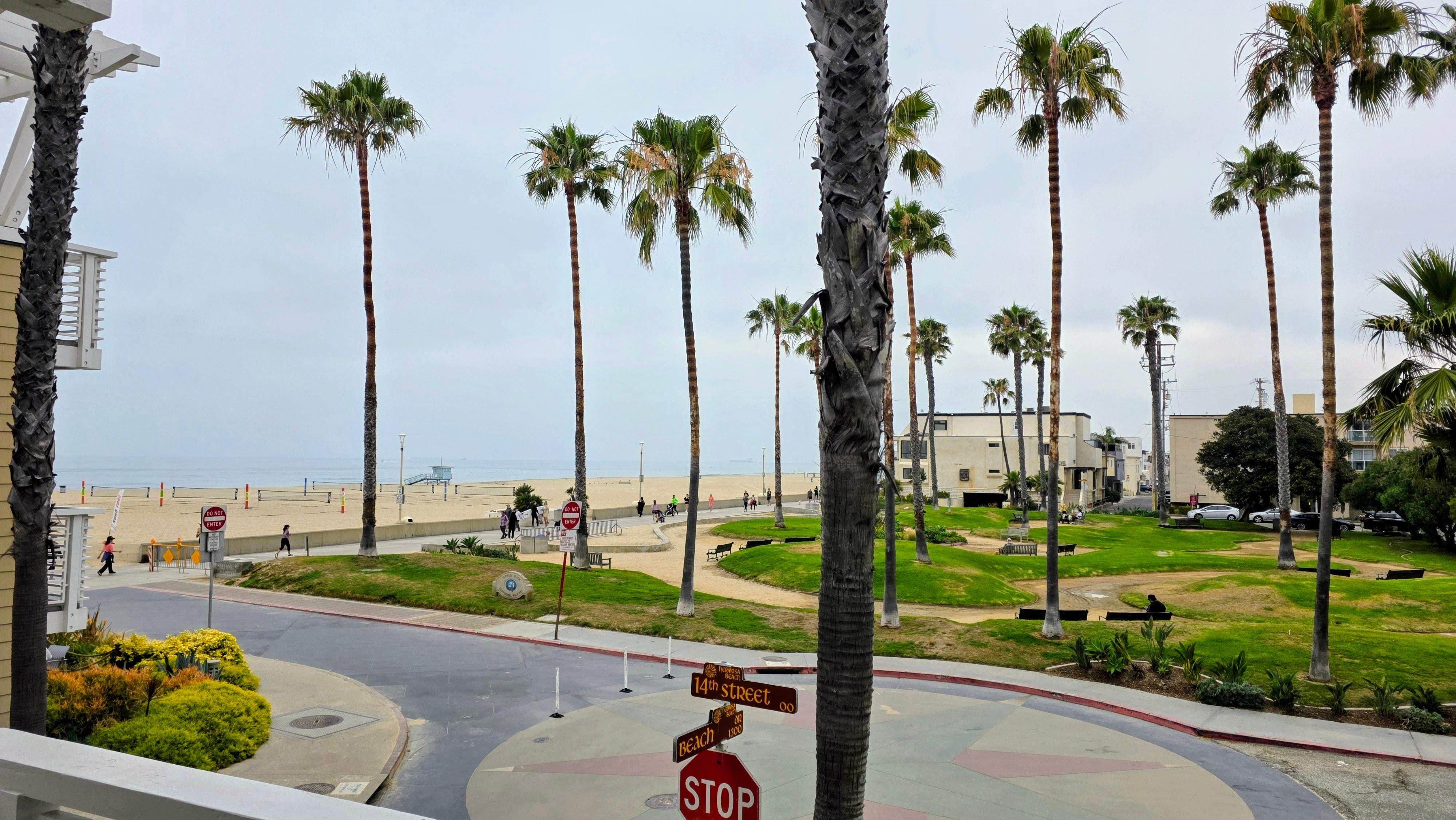 View from patio