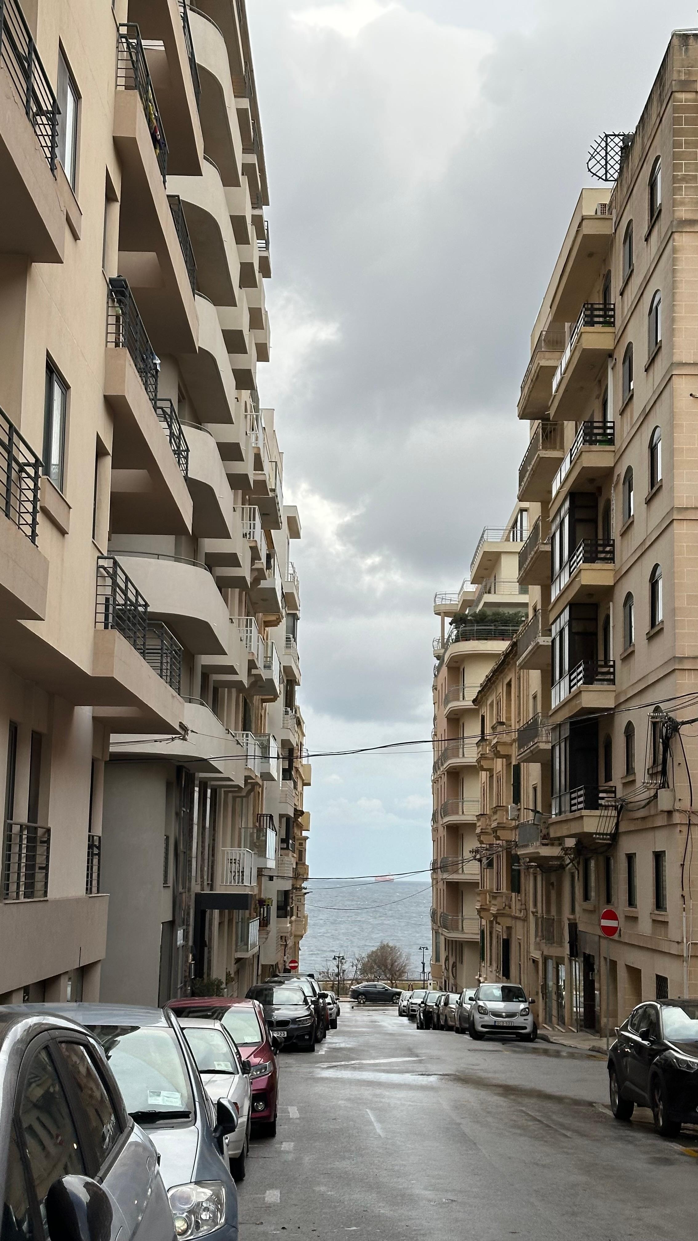 Very close to sea front