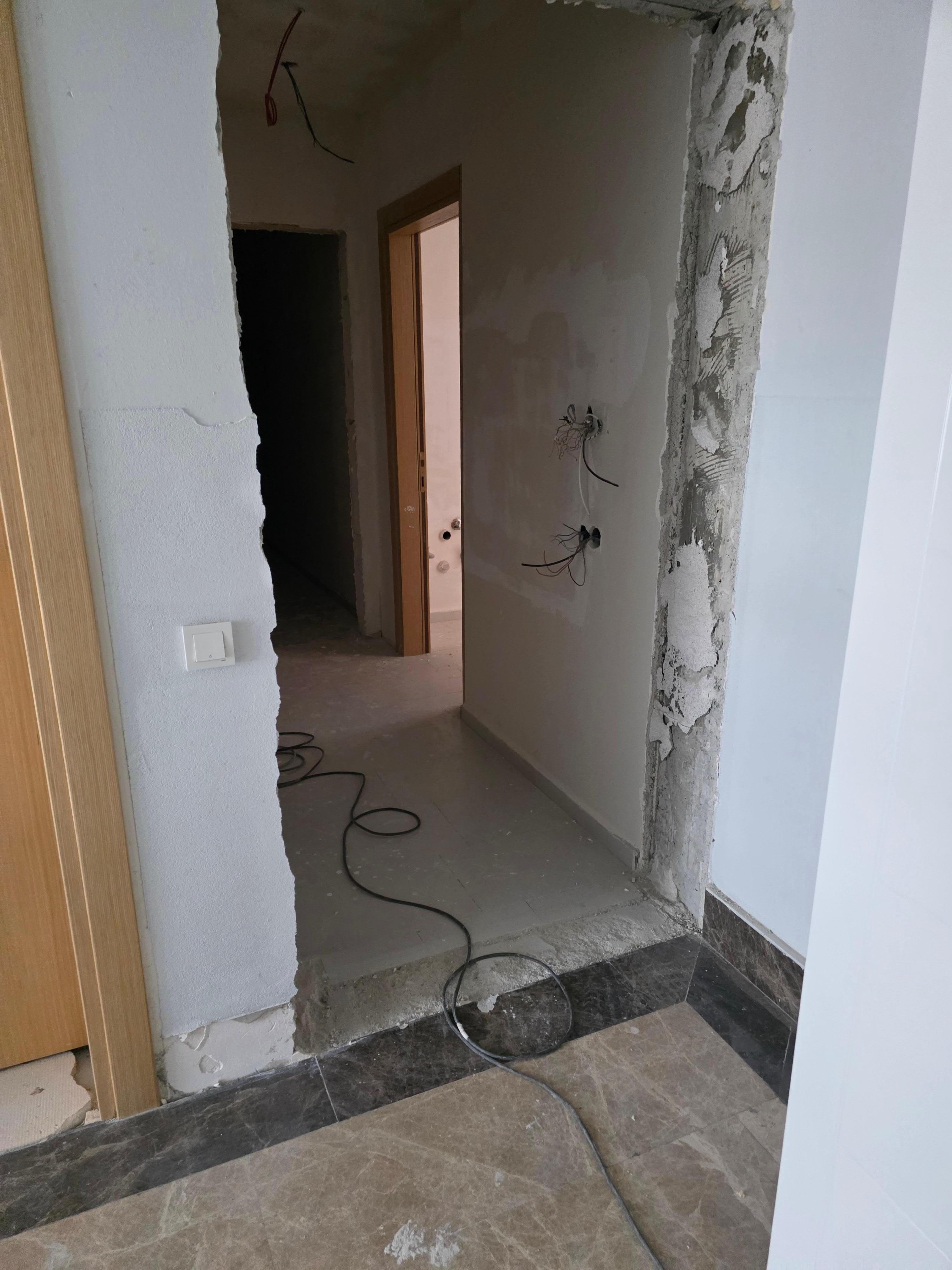 Building works going on every floor
