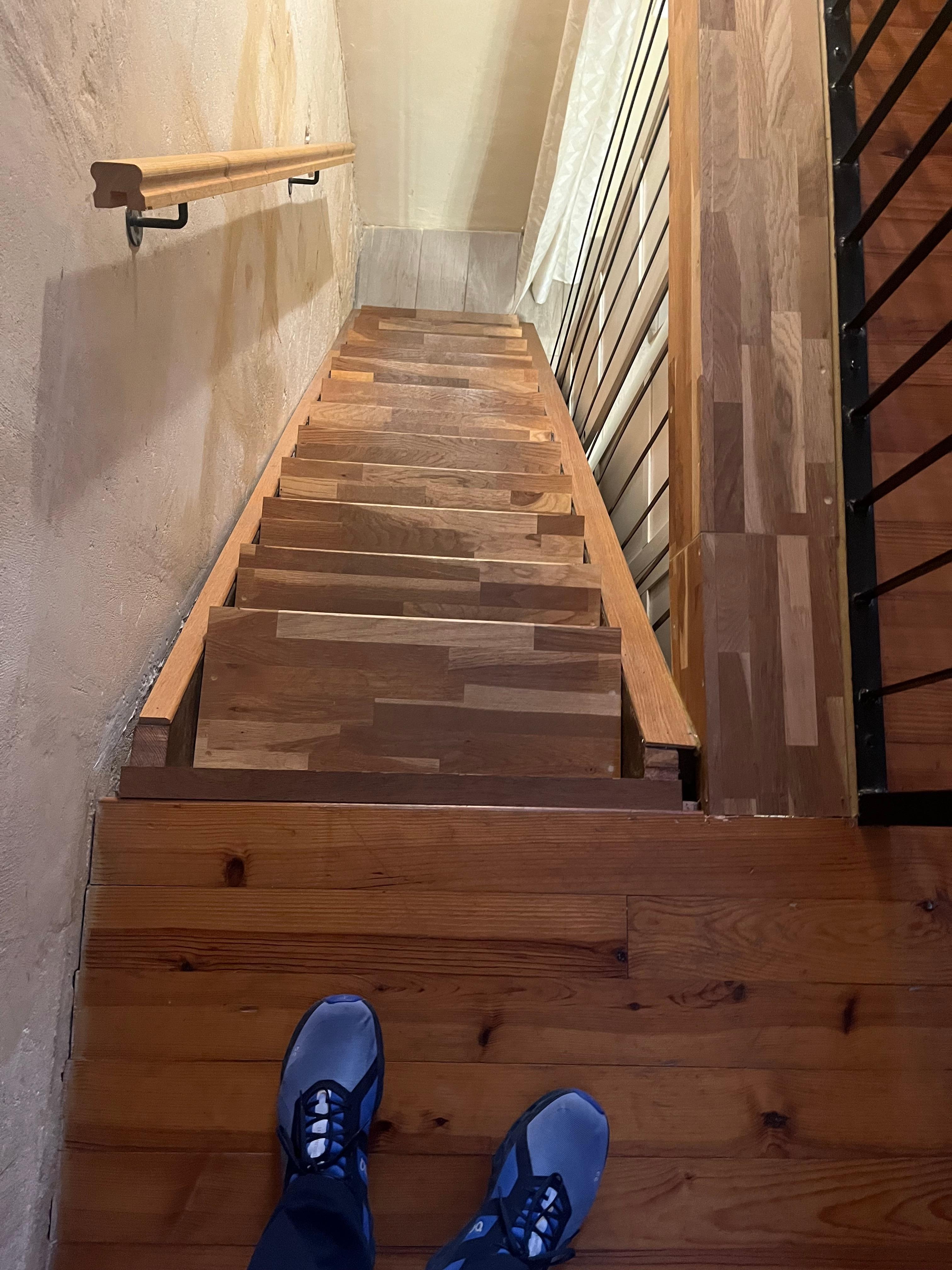 Ladder to 2nd bedroom