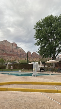 Views from the hot tub.