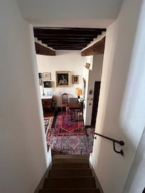 Corridor to the family room.