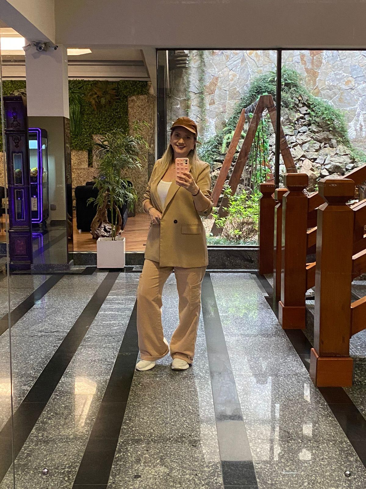 Sala de recuperação muito legal. Jardim lindo. 