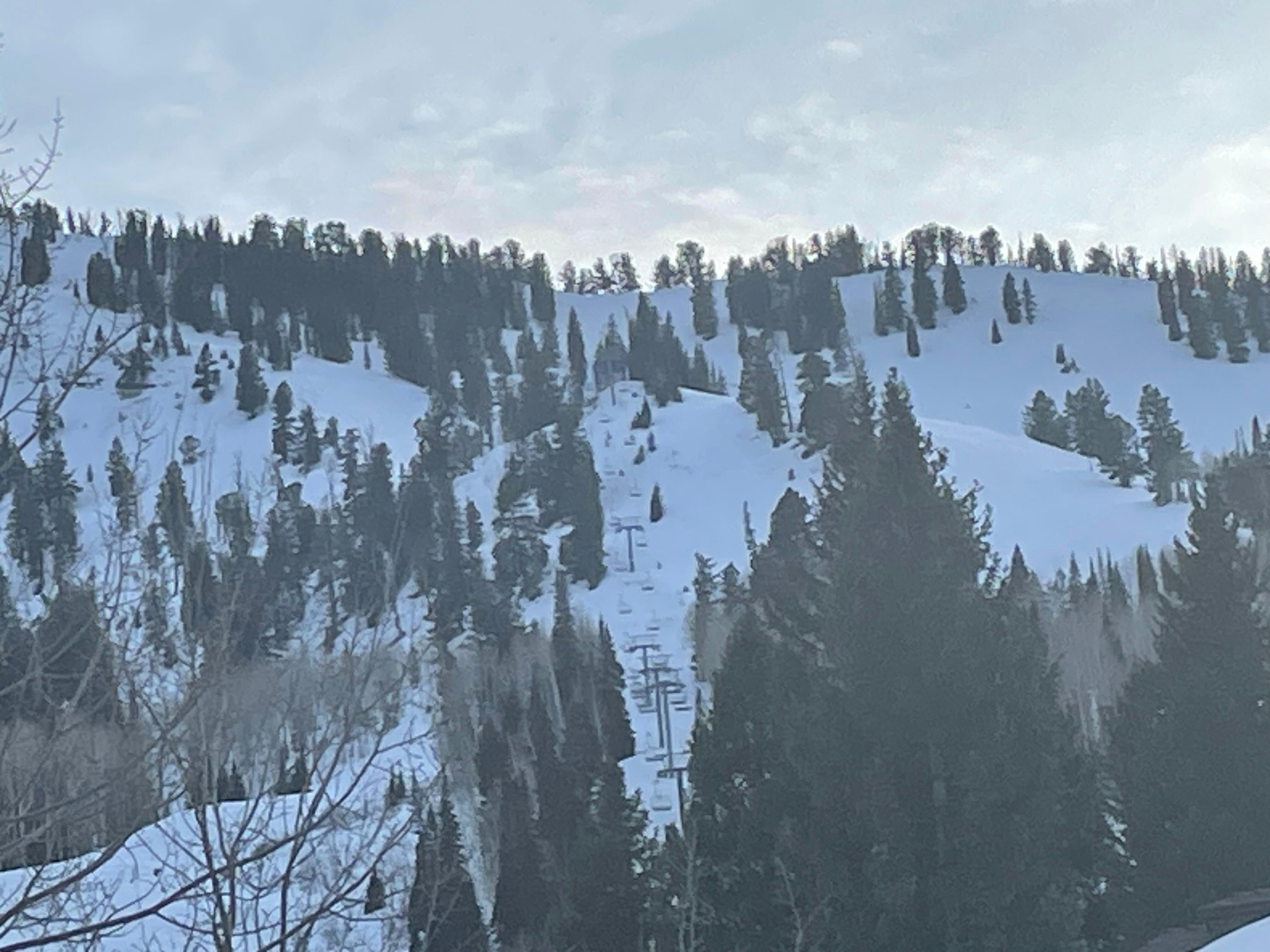 View from the balcony