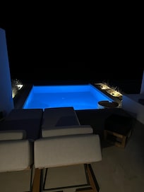 Nighttime swim