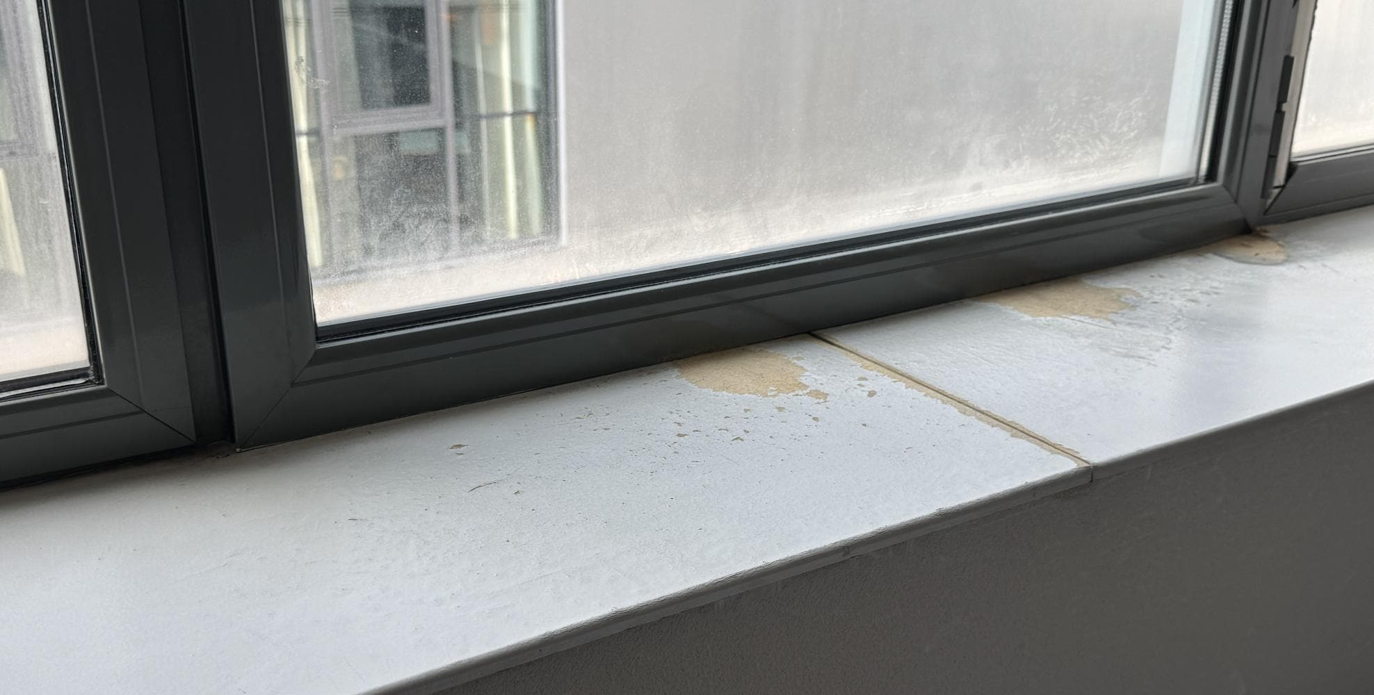 used windowsill
