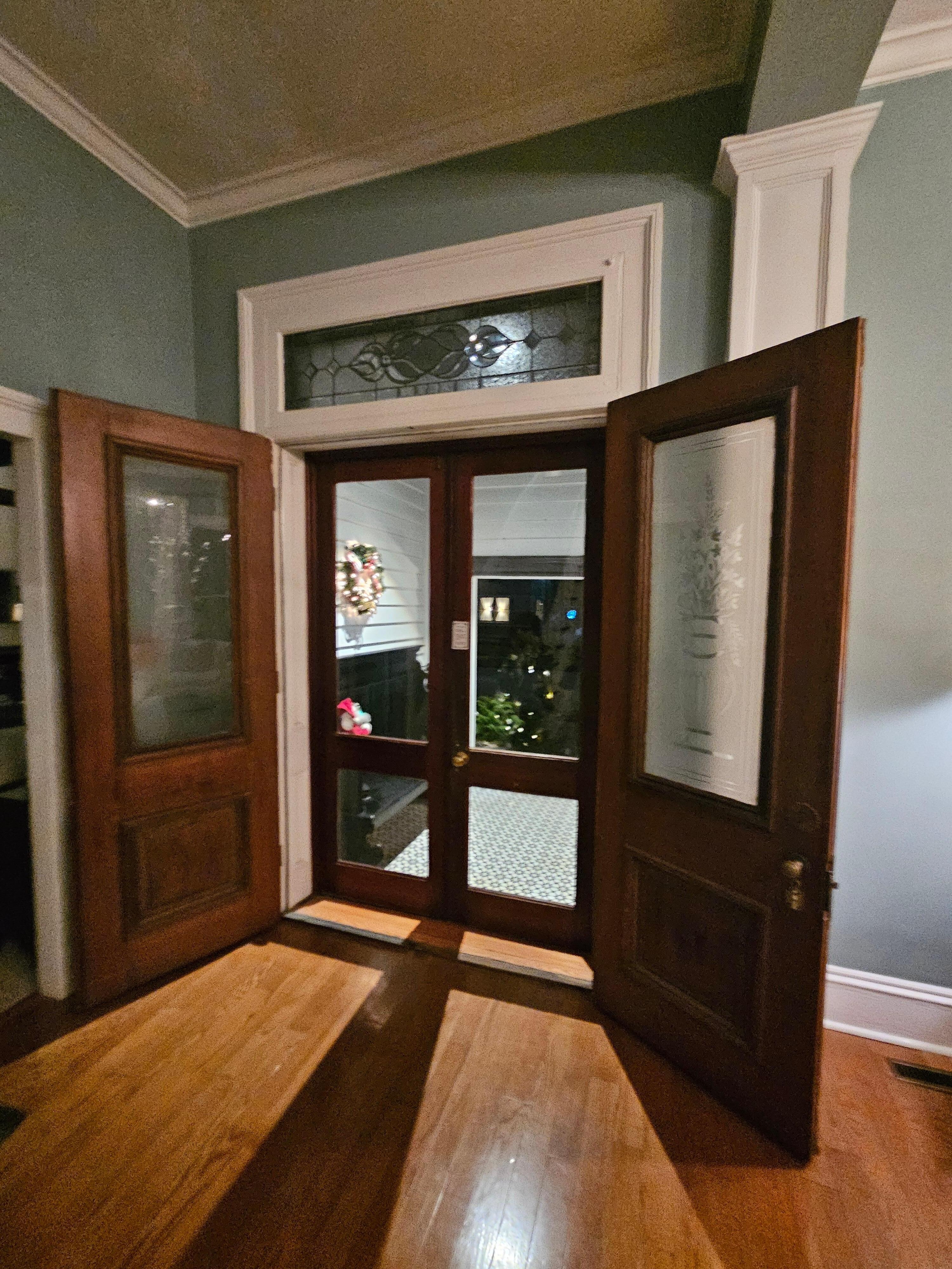 Entry into this incredible home. We immediately felt at home and welcome.