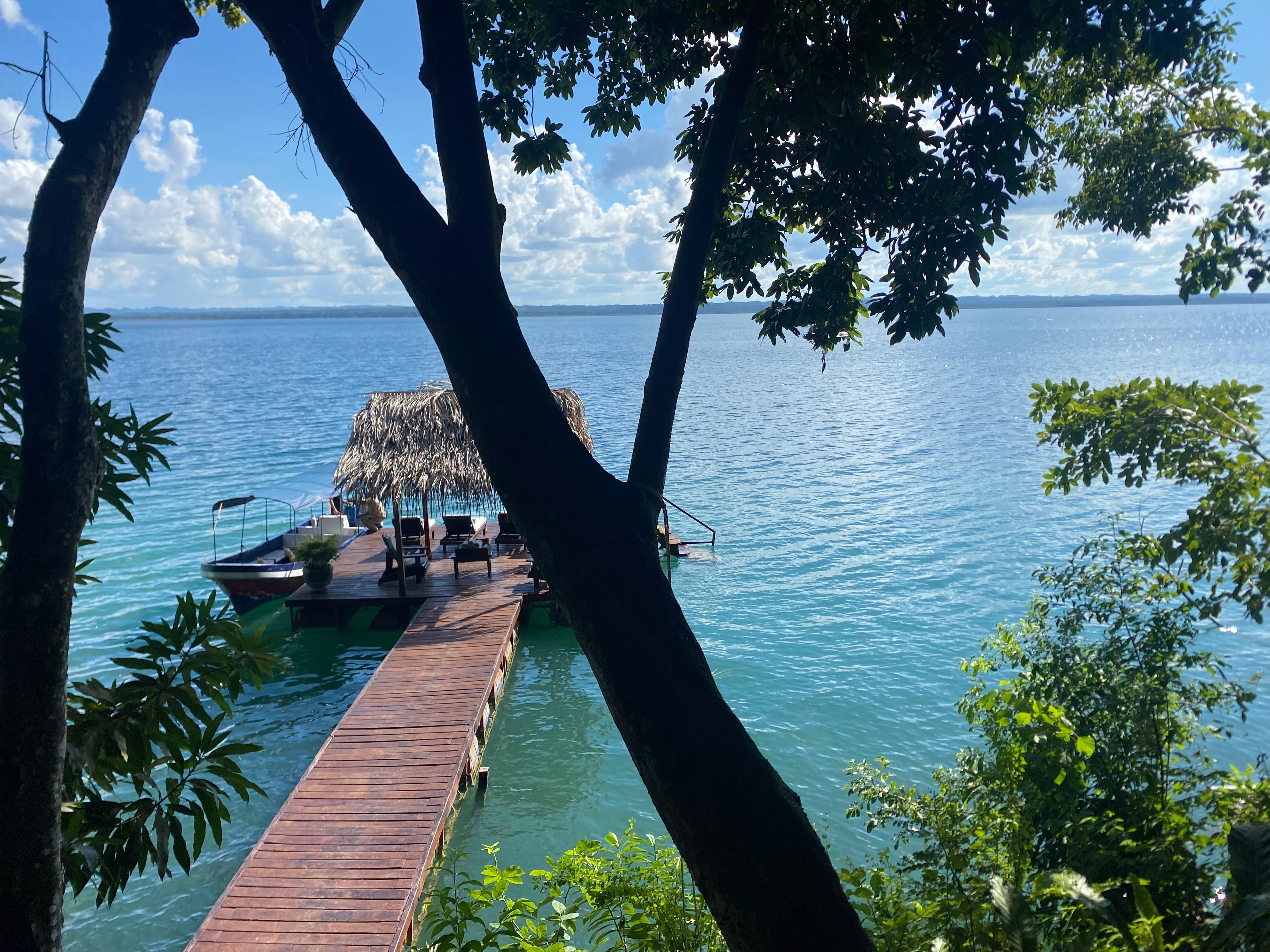 Profiter, simplement.