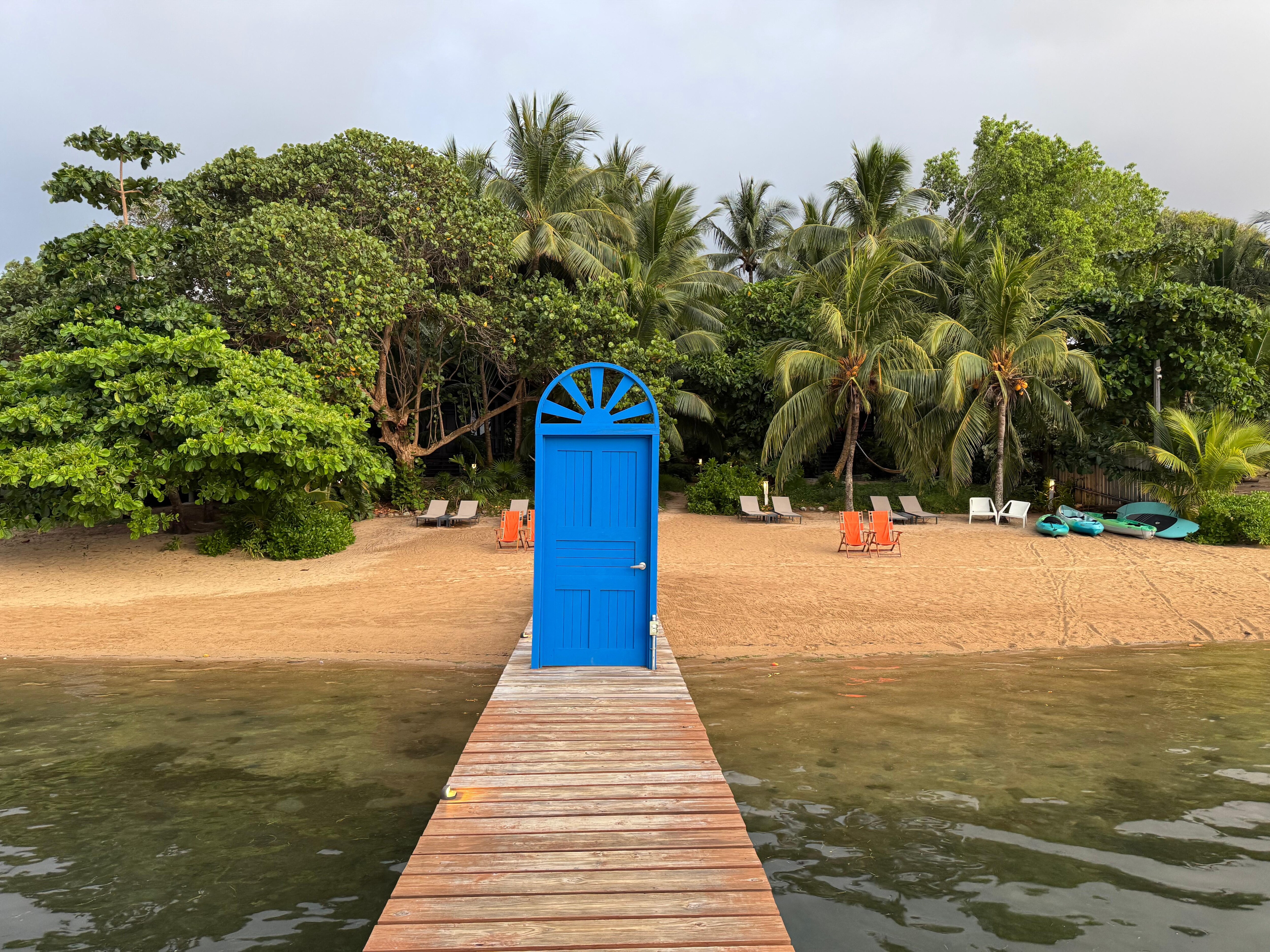 View from the pier