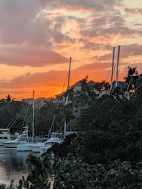 View from our balcony